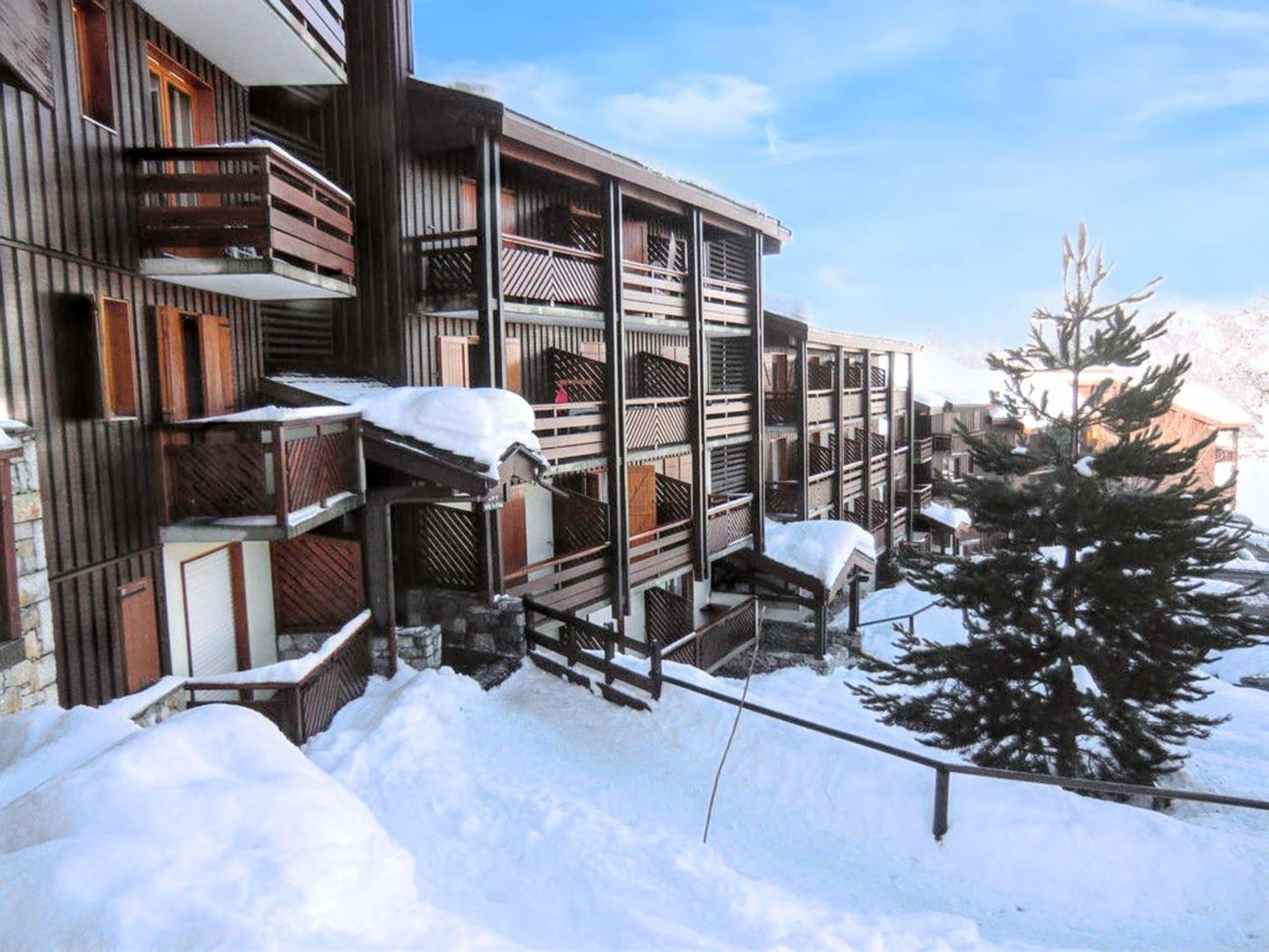Appartement Au Pied Des Pistes A La Plagne - Vue Sur Montagne - Exterior foto
